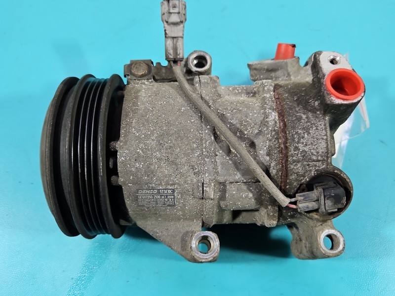 Компрессор кондиционера Toyota Yaris 3 447250-2500 — фото детали 3