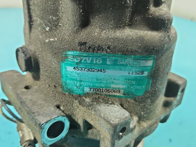 Компресор кондиціонера Renault Twingo 7700106069 — фото деталі 8