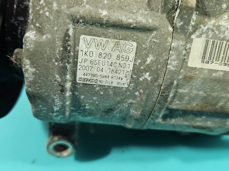 Компрессор кондиционера Seat Altea 1K0820859J — фото детали 3
