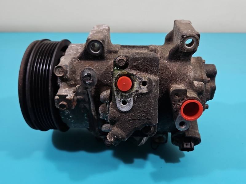 Компресор кондиціонера Toyota Avensis T27 447260-1496 — фото деталі 5