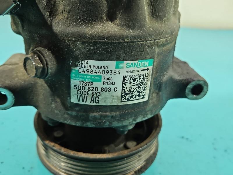 Компрессор кондиционера Skoda Octavia 3 5Q0820803C — фото детали 8