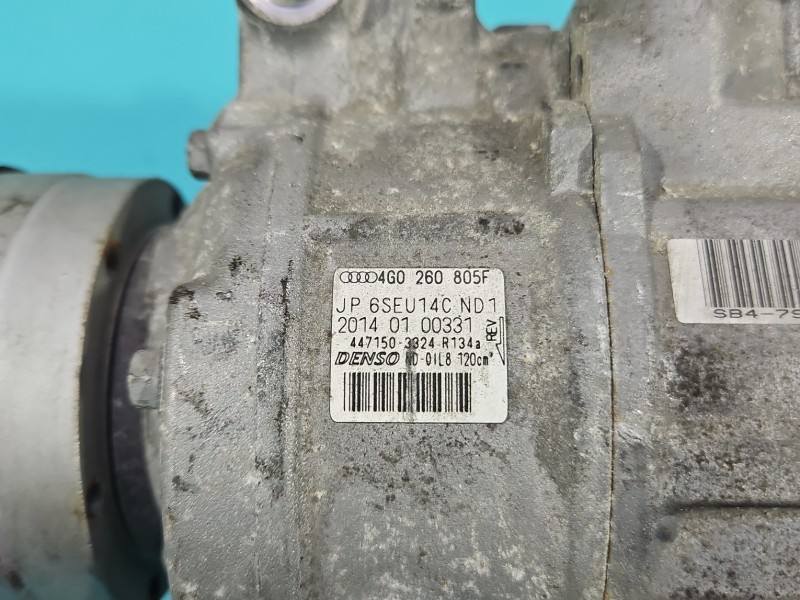Компрессор кондиционера Audi A7 4G 4G0260805F — фото детали 4