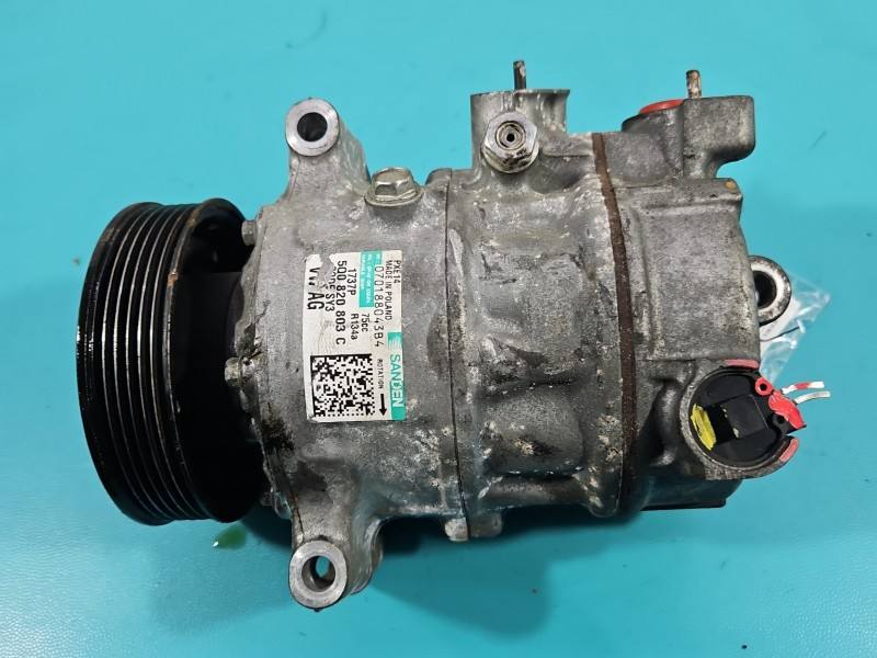 Компрессор кондиционера Seat Leon 5Q0820803C — фото детали 3
