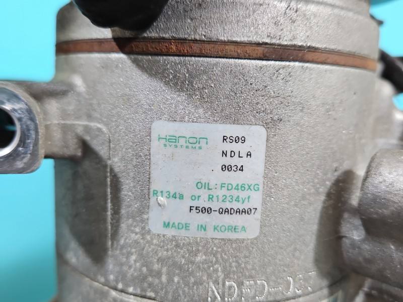 Компрессор кондиционера Hyundai I10 F500-QADAA07 — фото детали 6