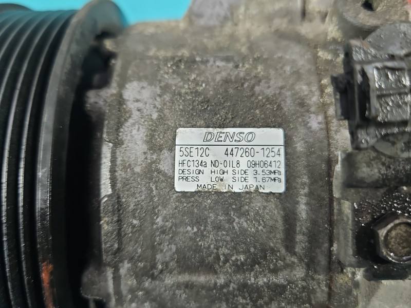 Компрессор кондиционера Toyota Rav4 447260-1254 — фото детали 5