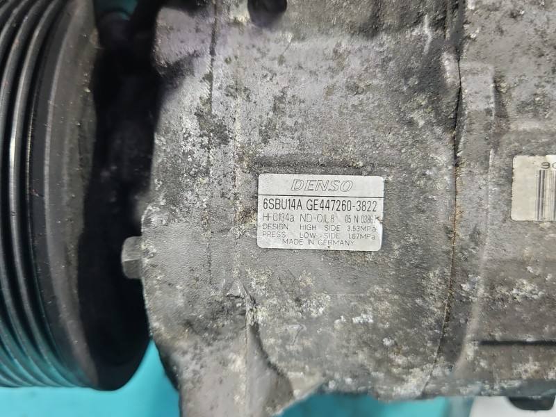 Компрессор кондиционера BMW 3 E90 447260-3822 — фото детали 9
