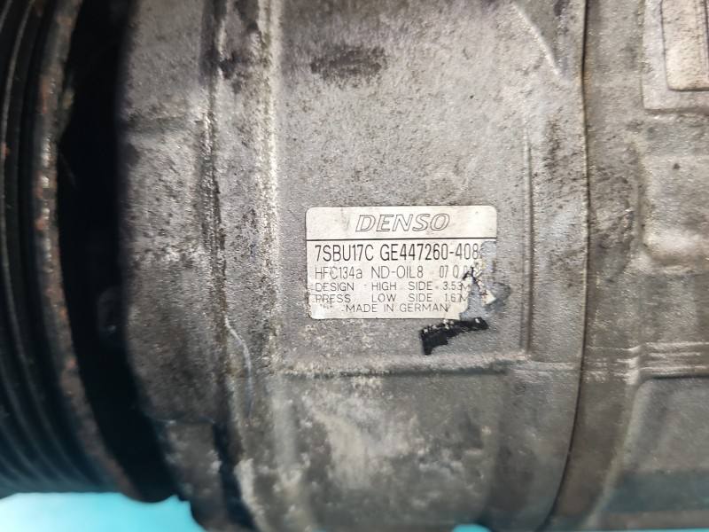 Компресор кондиціонера BMW X5 F15 447260-4083 — фото деталі 4