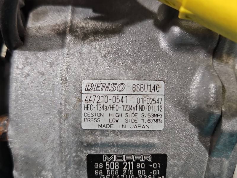 Компрессор кондиционера Opel Mokka 9850821180 — фото детали 7