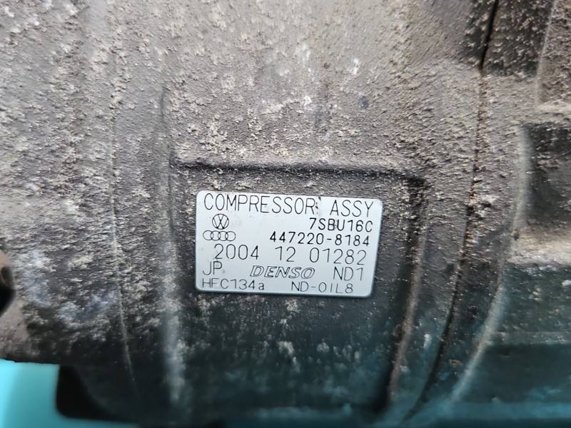 Компрессор кондиционера Skoda Superb 1 447220-8184 — фото детали 9