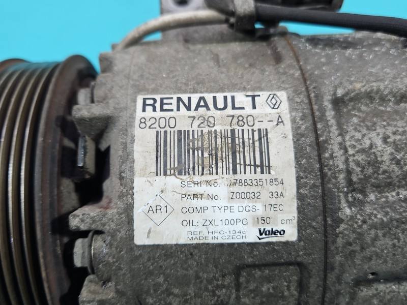 Компресор кондиціонера Renault Laguna 8200720780 — фото деталі 4