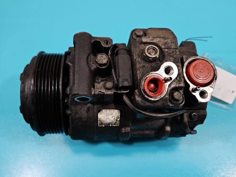 Компресор кондиціонера Mercedes E W212 447190-9698 — фото деталі 7