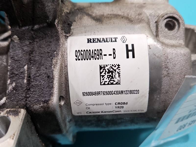 Компресор кондиціонера Dacia Sandero 926008469R-B — фото деталі 8