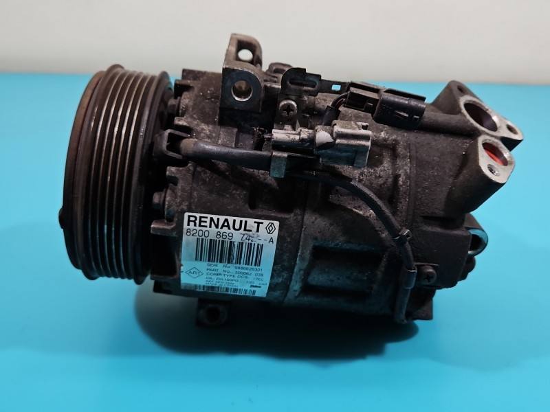 Компресор кондиціонера Renault Megane 3 8200869742-A — фото деталі 5