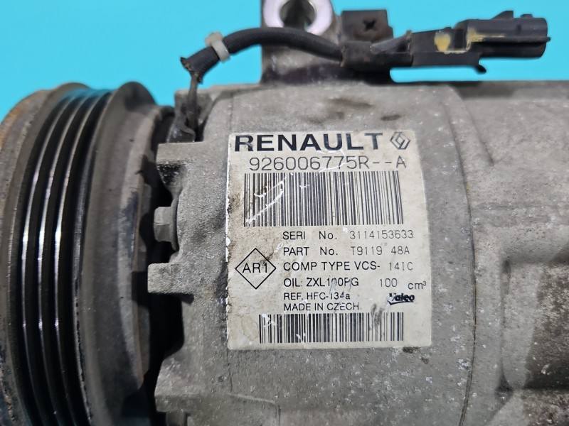 Компресор кондиціонера Dacia Sandero 926006775R-A — фото деталі 4