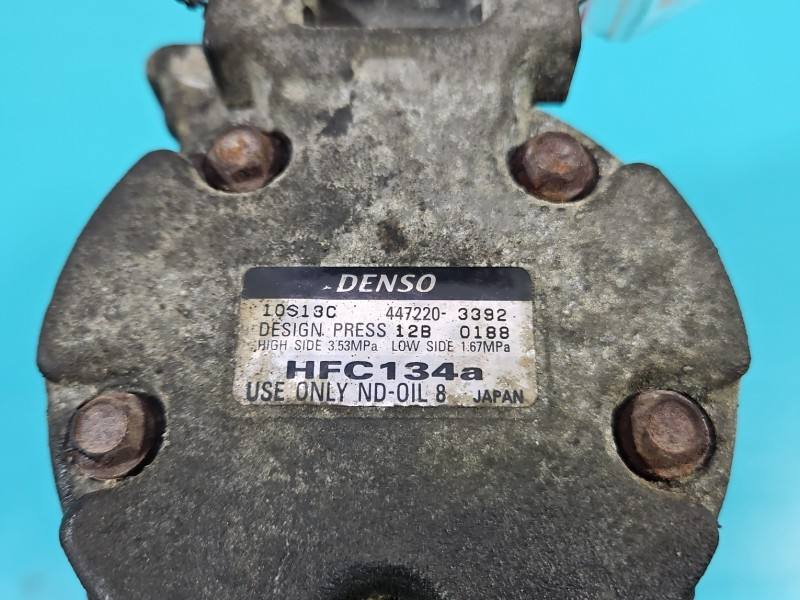 Компресор кондиціонера Suzuki Liana 447300-9130 — фото деталі 10