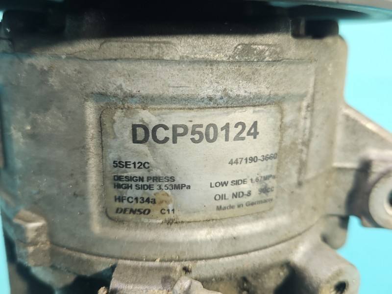 Компрессор кондиционера Toyota Avensis T25 447190-3660 — фото детали 8