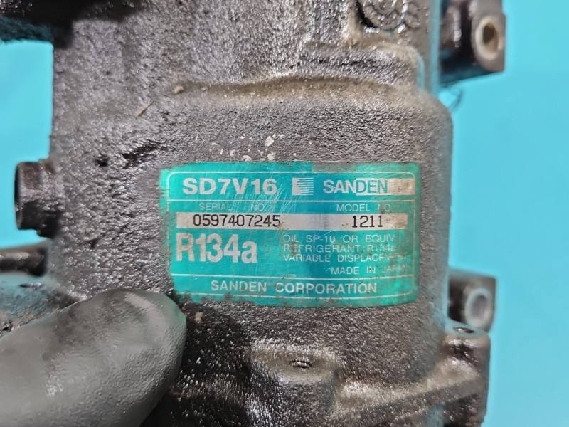 Компресор кондиціонера Fiat Ulysse 0597407245 — фото деталі 8