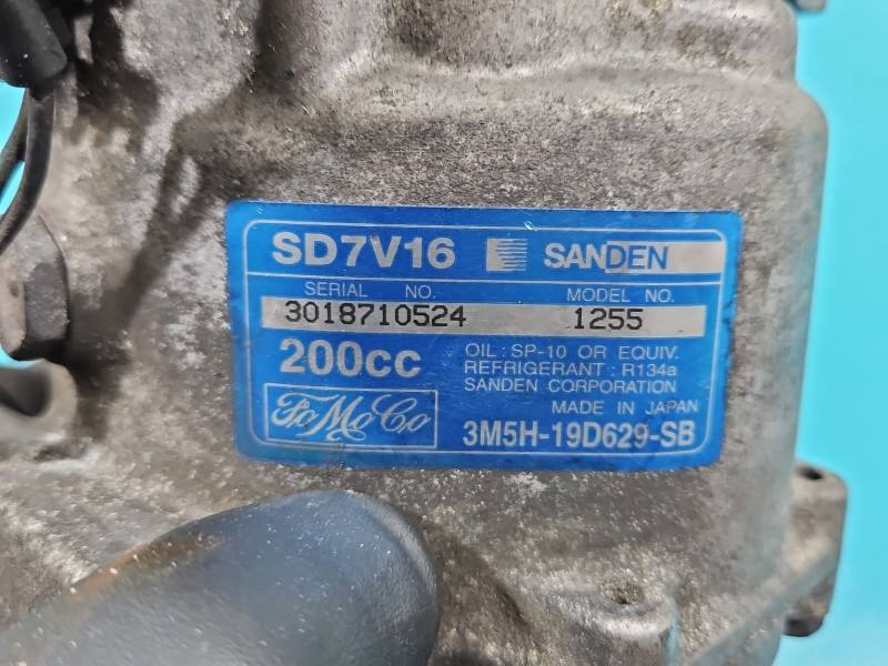 Компресор кондиціонера Volvo V50 3M5H-19D629-SB — фото деталі 7