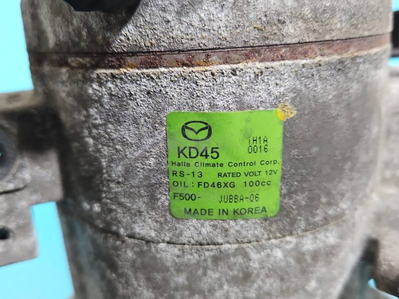 Компрессор кондиционера Mazda 6 F500-JUBBA-06 — фото детали 6