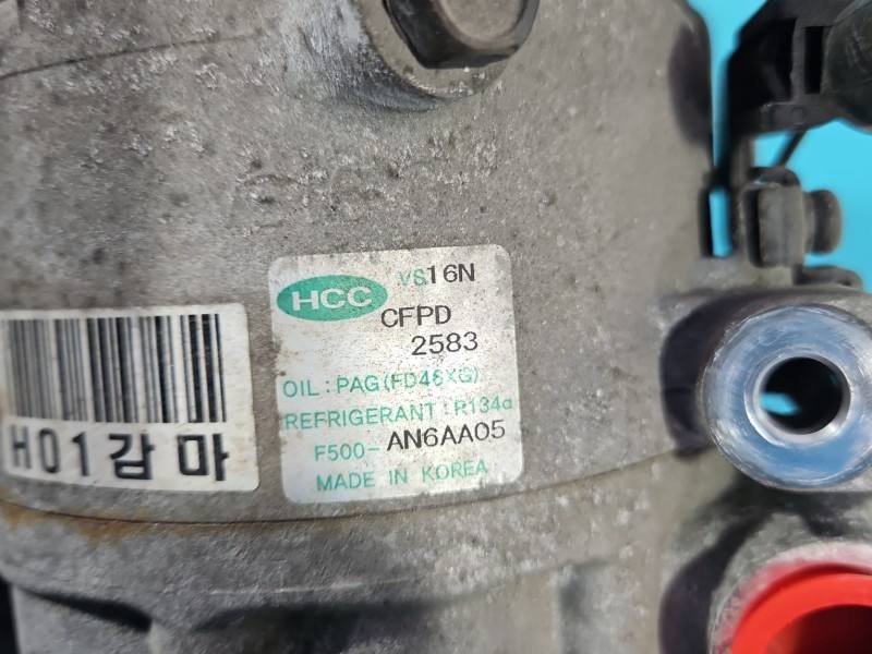 Компрессор кондиционера Hyundai I30 F500-AN6AA05 — фото детали 7