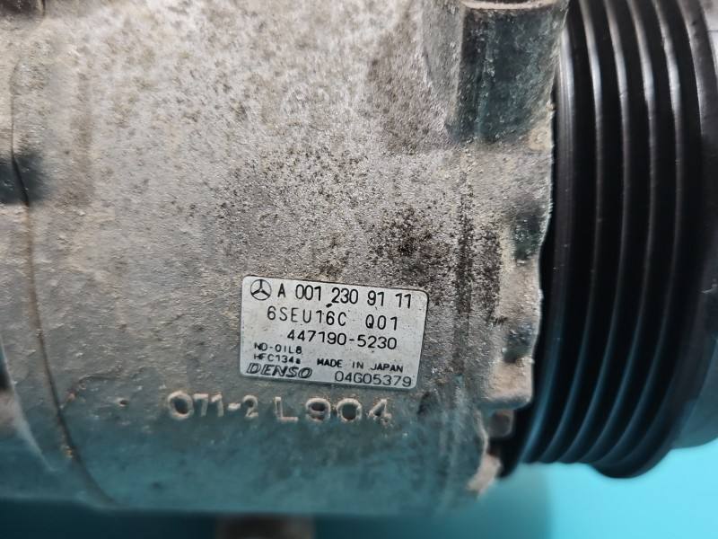 Компресор кондиціонера Mercedes A W169 A0012309111 — фото деталі 4