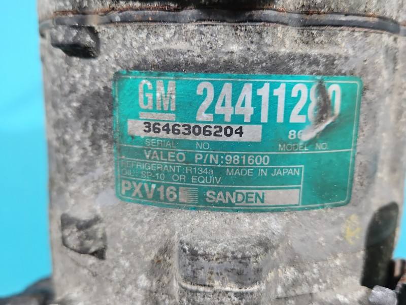 Компрессор кондиционера Saab 9-3 24411280 — фото детали 7
