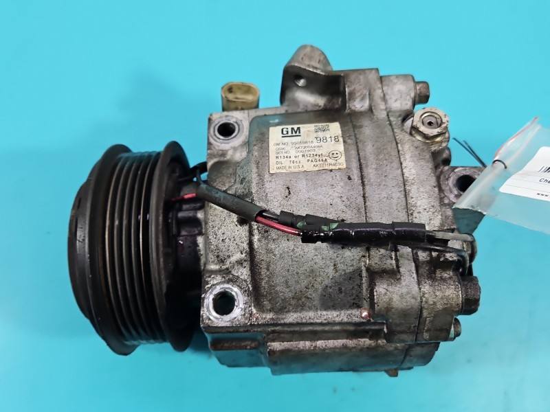 Компрессор кондиционера Chevrolet Aveo T300 95059818 — фото детали 3