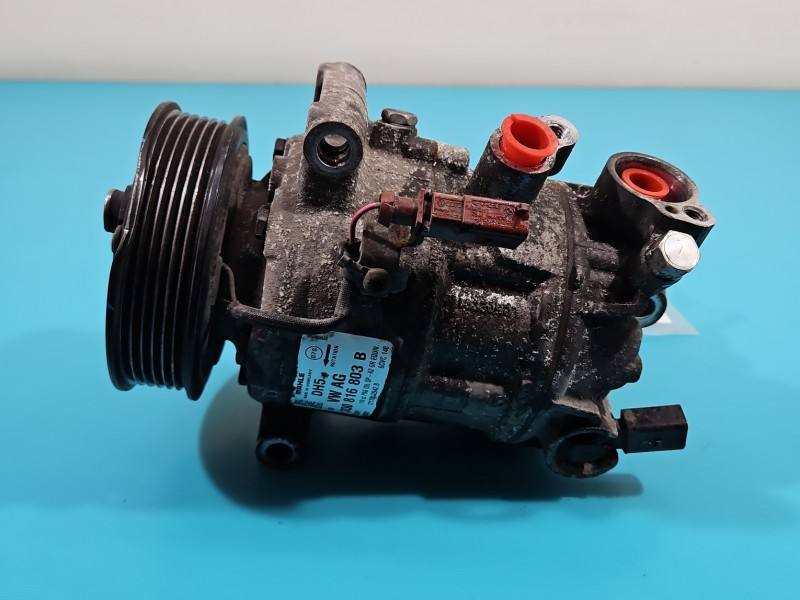 Компрессор кондиционера Volkswagen Caddy 3Q0816803B — фото детали 7