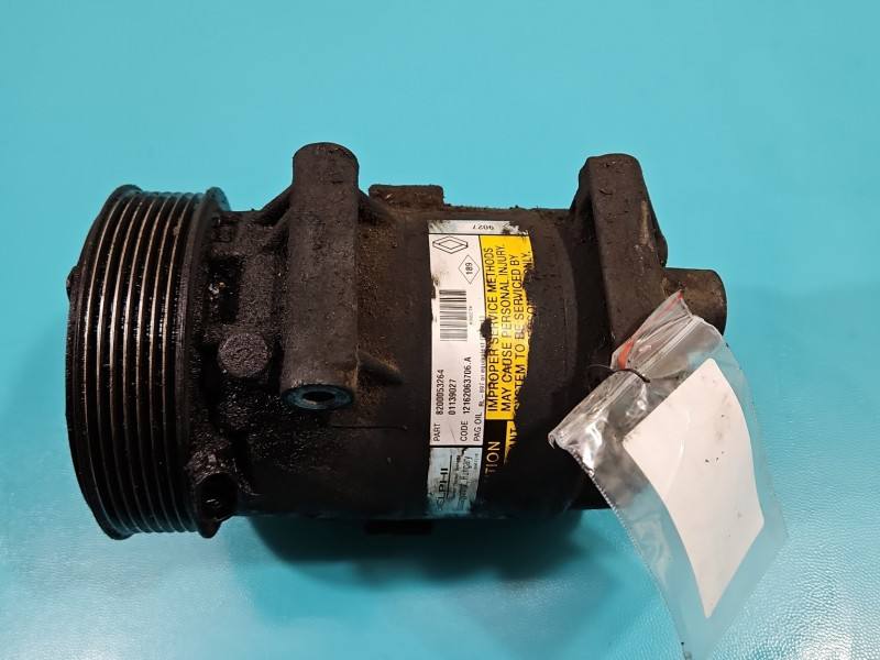 Компресор кондиціонера Nissan Primera 8200053264 — фото деталі 6
