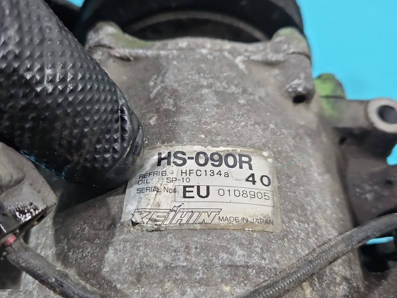 Компрессор кондиционера Honda Jazz HS-090R — фото детали 7