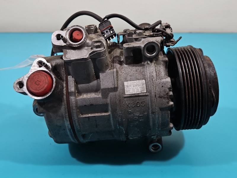 Компресор кондиціонера BMW 5 E60 GE447260-1811 — фото деталі 4