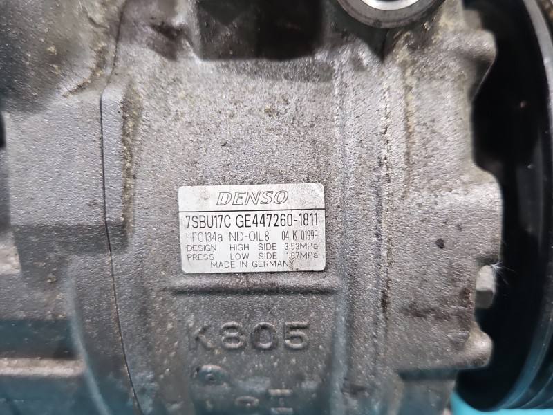 Компресор кондиціонера BMW 5 E60 GE447260-1811 — фото деталі 5