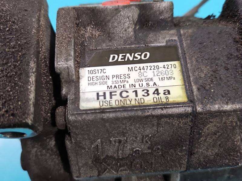 Компресор кондиціонера Toyota Camry 447220-4270 — фото деталі 9