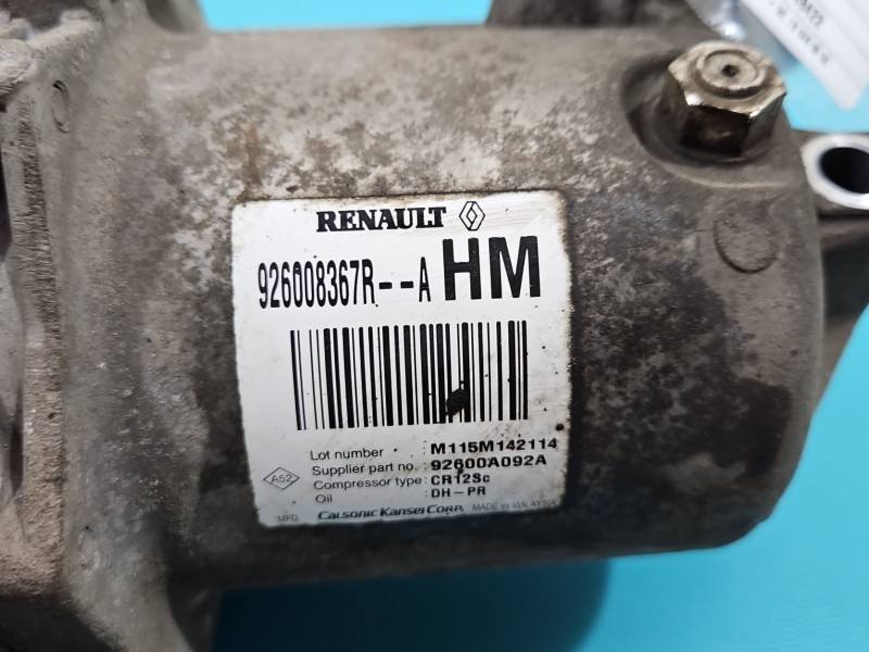 Компрессор кондиционера Renault Fluence 926008367R-A — фото детали 8