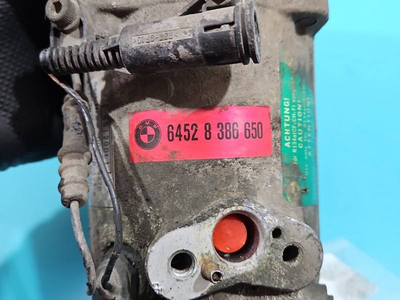 Компрессор кондиционера BMW 3 E46 8386650 — фото детали 10