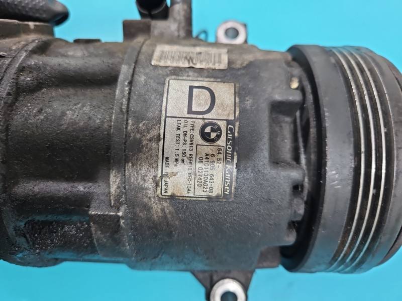 Компресор кондиціонера BMW X3 E83 6905643-08 — фото деталі 10