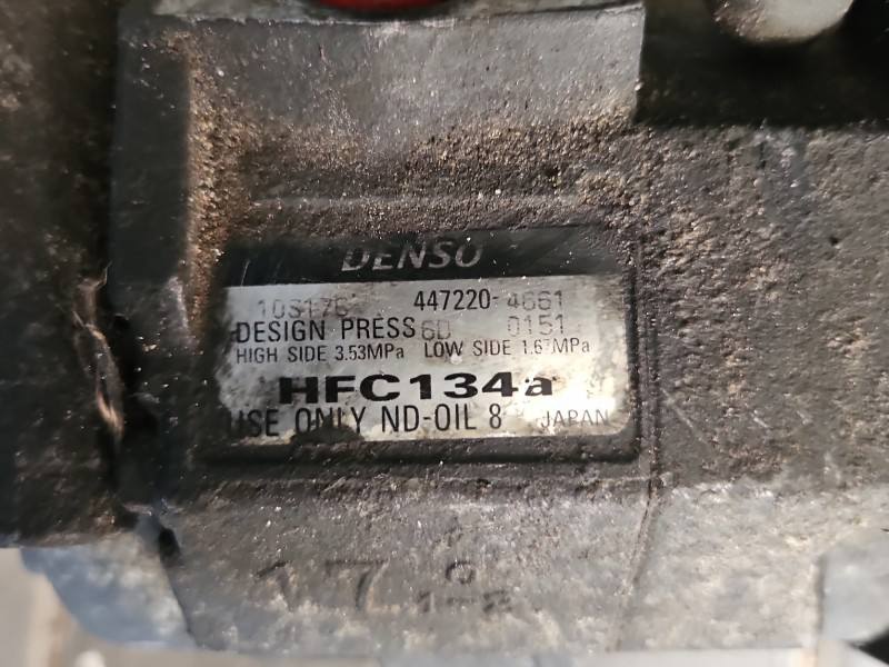 Компресор кондиціонера Mazda Mpv 247300-1320 — фото деталі 8