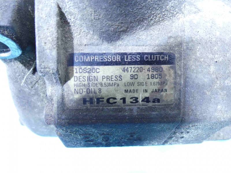 Компрессор кондиционера Chrysler Voyager 447220-4980 — фото детали 5
