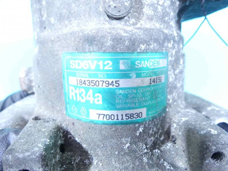 Компрессор кондиционера Renault Clio 7700115830 — фото детали 9
