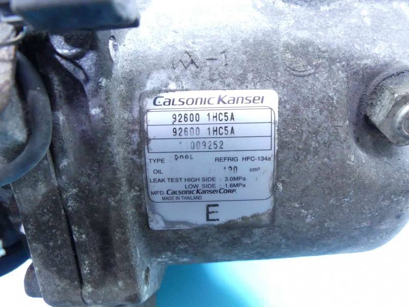 Компресор кондиціонера Nissan Micra 926001HC5A — фото деталі 3