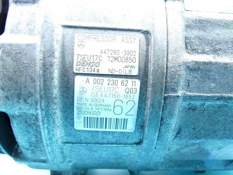 Компресор кондиціонера Mercedes S W221 447260-3902 — фото деталі 6