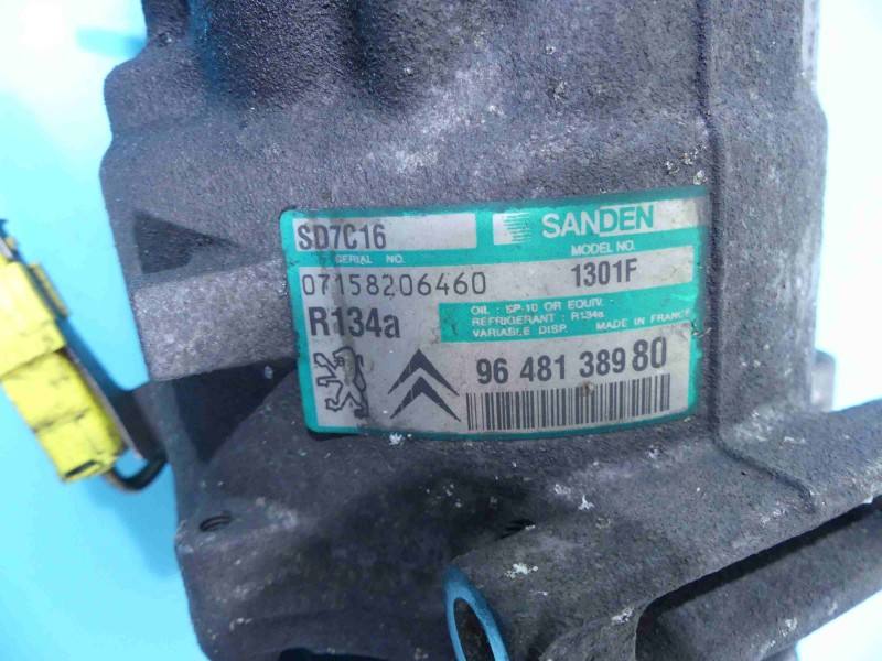 Компресор кондиціонера Citroen C5 9648138980 — фото деталі 5