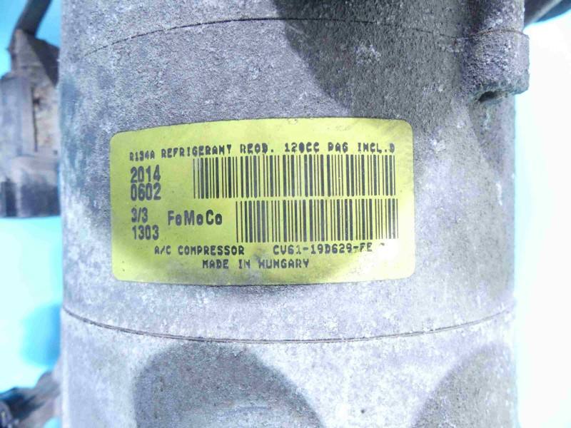 Компрессор кондиционера Ford Focus CV61-19D629-FE — фото детали 8