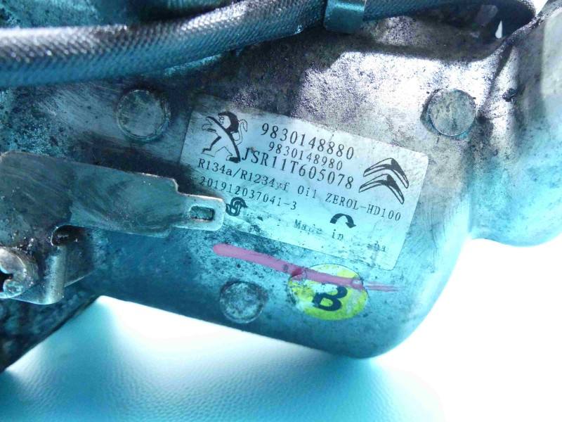 Компресор кондиціонера Toyota Proace City 9830148880 — фото деталі 7