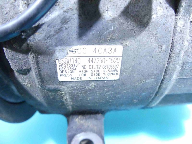 Компресор кондиціонера Nissan X-trail 447250-1520 — фото деталі 7