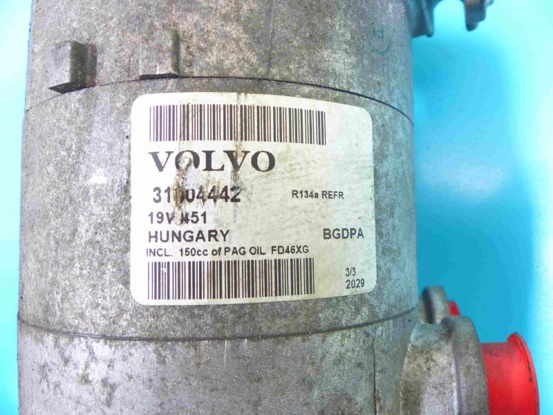 Компрессор кондиционера Volvo S60 31404442 — фото детали 8