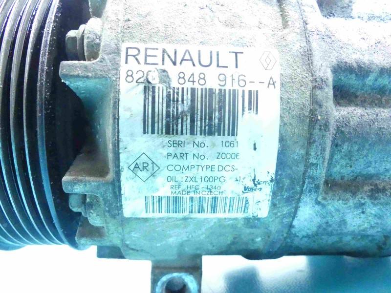 Компрессор кондиционера Renault Latitude 820848916-A — фото детали 6