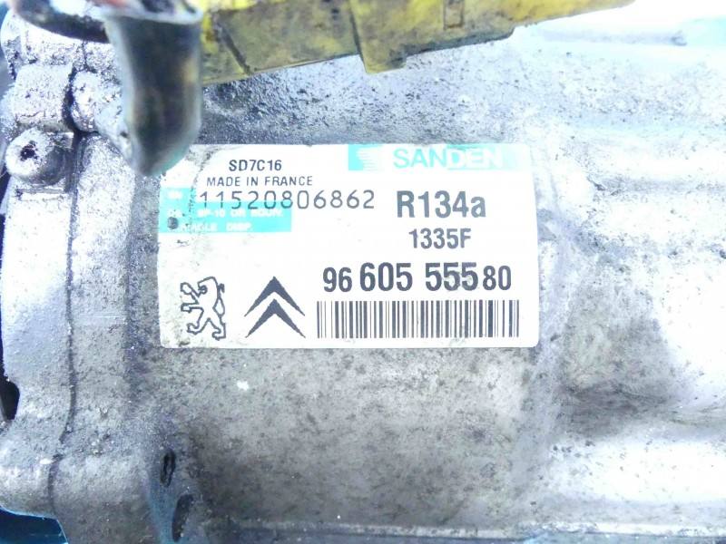 Компресор кондиціонера Citroen C6 9660555580 — фото деталі 9