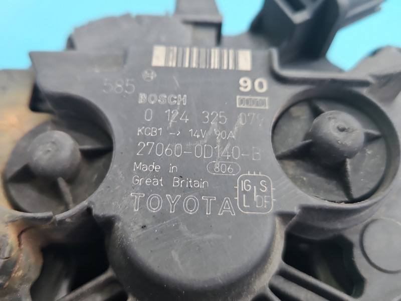 Генератор Toyota Avensis T25 27060-0D140 — фото детали 6