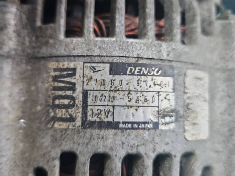 Генератор Daihatsu Terios 27060-97401 — фото деталі 6